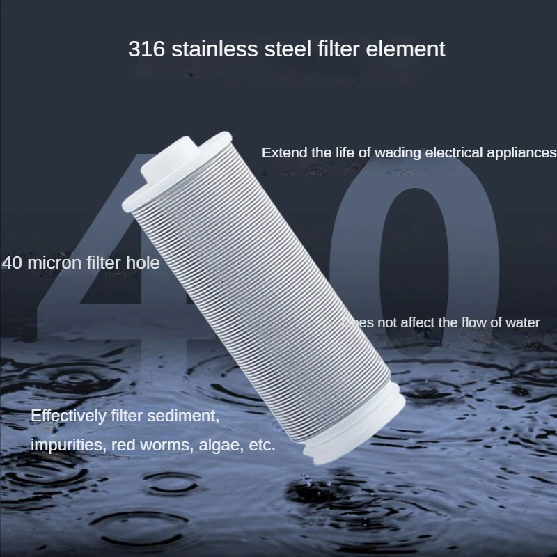 Stainless Steel Water Clean Filtering Anti-scaling Universal Faucet Filters Spray Head for Household Bathroom Shower Accessories