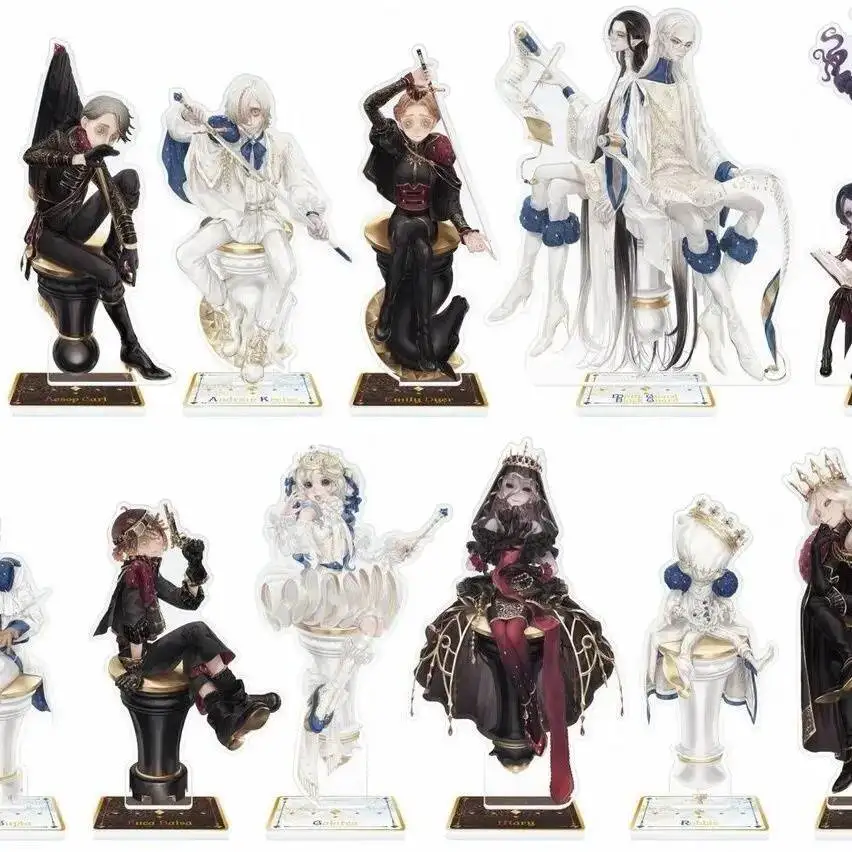 

2025 Anime Identity Ⅴ Game Desktop Decor Aesop Carl Emily Dyer Mary Luca Balsa Cartoon Acrylic Stand Figure Display Model Plate