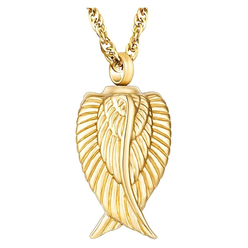 

Elegant Memorials Necklace Holds Pet Ashes Durability Steel Pendants for Dog Cats Customing Engraving