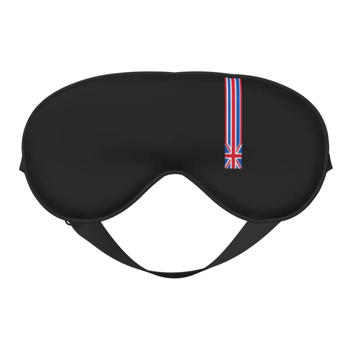 

Minimalist Union Jack UK Adjustable Eye Patches United Kingdom British Flag Blindfold Sleeping Eye Mask Lunch Break Eye Covers