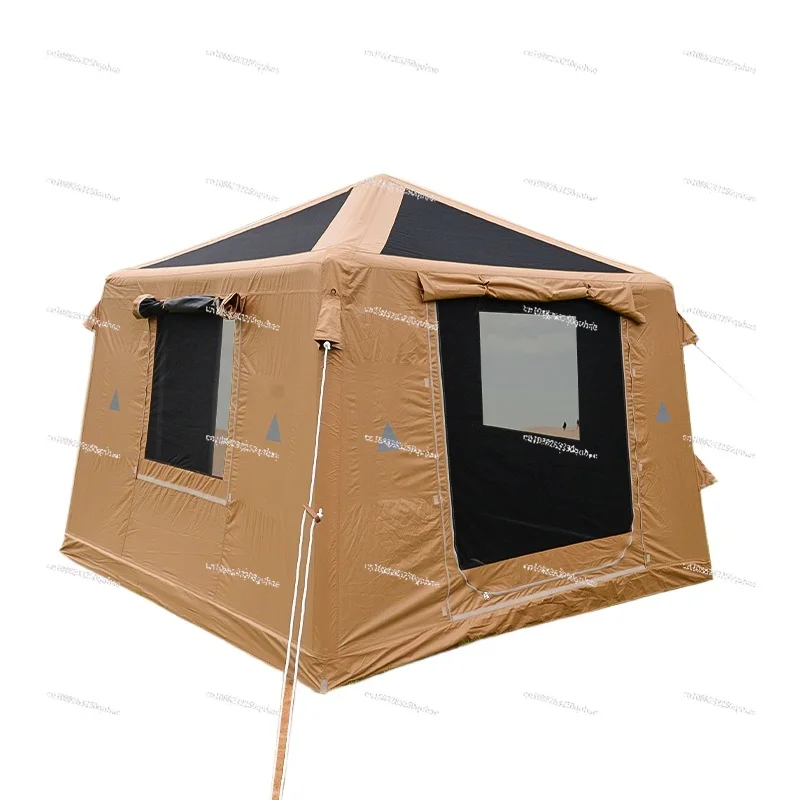 

Inflatable tent outdoor camping rain and sun protection