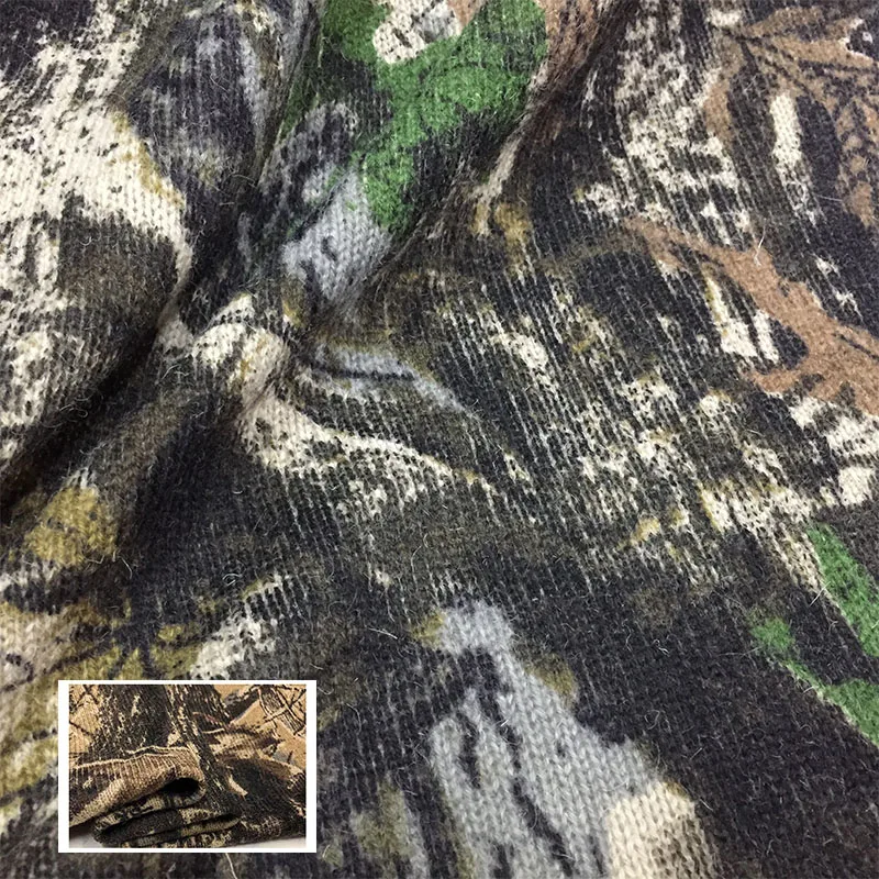 

Окрашенная вязаная шерстяная кардиган с принтом, элитная эластичная ткань из Европы, Америки, одежда ручной работы «сделай сам», осенне-зимняя ткань