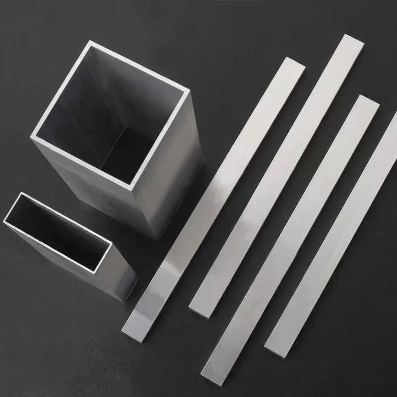 1Pcs Aluminium Hollow Square Tube Rectangular Pipe Metal Home DIY Material for Model Part Length 300mm