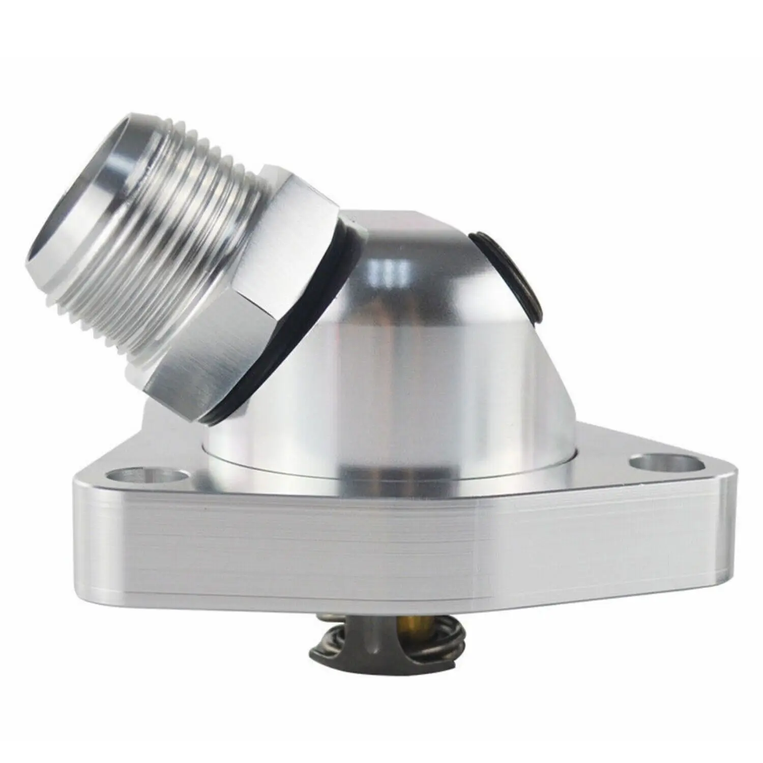 Aluminum Radiator Hose Swivel Neck Thermostat Housing for Honda K-Series K20 K24