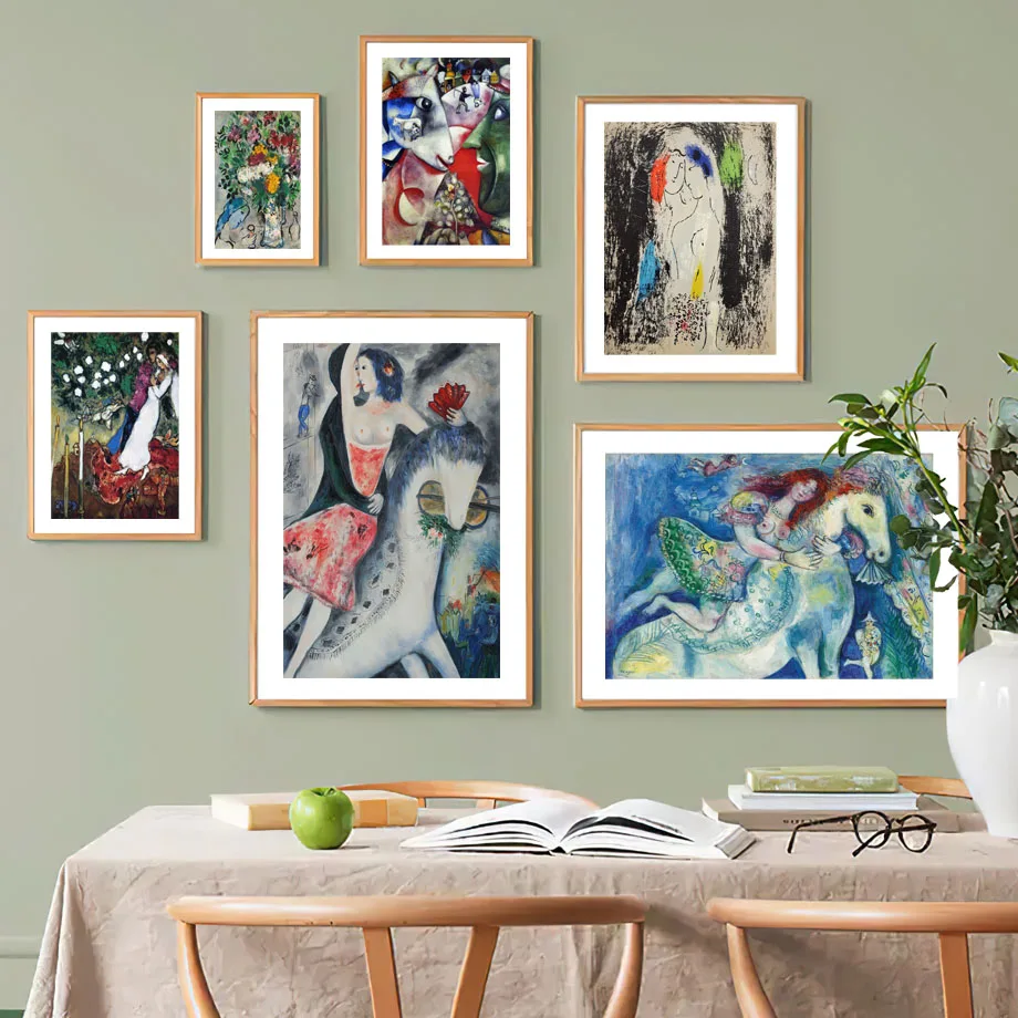 Abstract Picasso malformation Twist Figure Poster Wall Art Mural Print Naked Women Canvas Painting Pictures Living Room Decor view 2