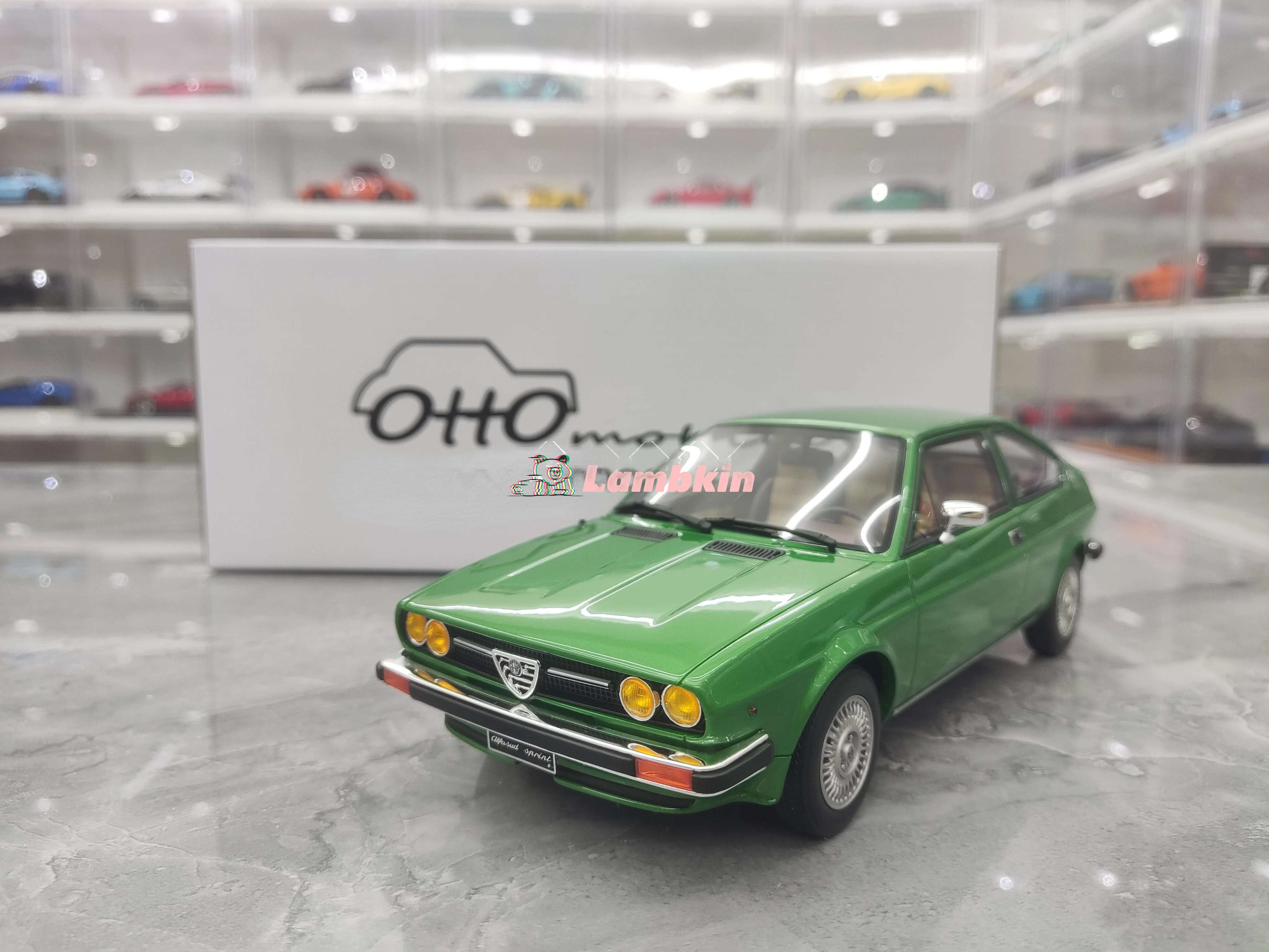 OTTO-Resina Car Model Collection, Limited Edition Replica, SUD SPRINT, Fit para ALFA ROMEO, 1:18 Escala