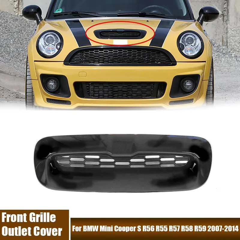 

Car Front Grille Air Vent Outlet Cover Car Accessories Fit For BMW Mini Cooper S R56 R55 R57 R58 R59 2007-2014 (After June 2007)