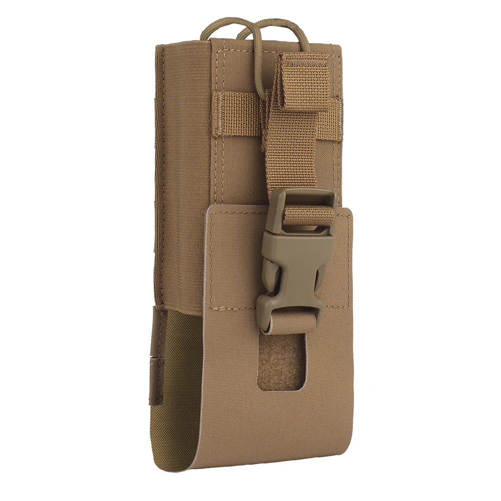 Organizador MOLLE para radio Thales MBITR PRC152 con mosquetón - imagen 2