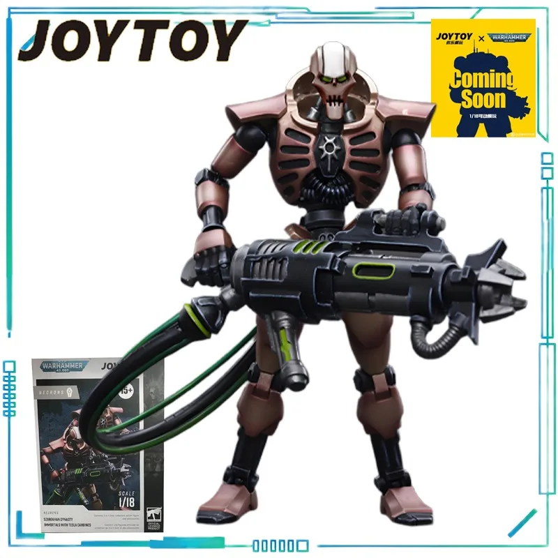 JOYTOY 正規品 JOYTOY X ウォーハンマー 40K シリーズ ヘレシィ! サレヘ王朝、宇宙アンデッド 1/18 アクションフィギュア 男の子のギフトコレクション