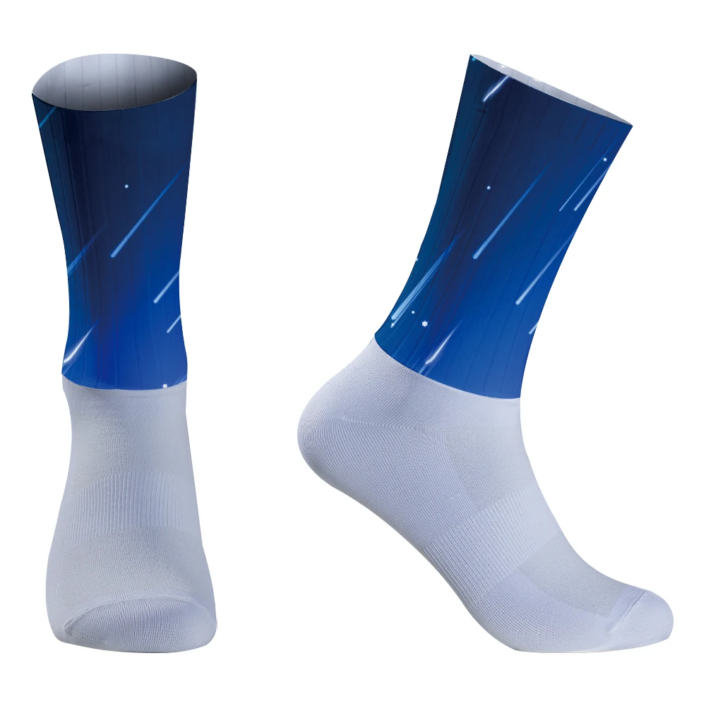 Whiteline Aero Socks Summer Anti 2023 Slip Silicone New Cycling Socks Men Bicycle Sport Running Bike Socks Calcetines