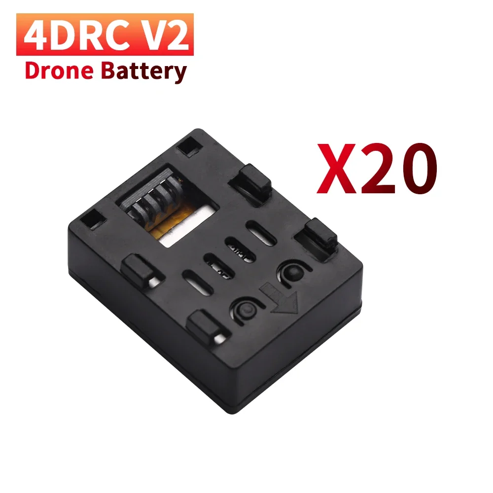 Upgrade 4D-V2 RC Drone Batterij Voor 4DRC V2 Mini Vier Helikopter Accessoires Opvouwbare RC 3.7V 800mAh Lipo batterij