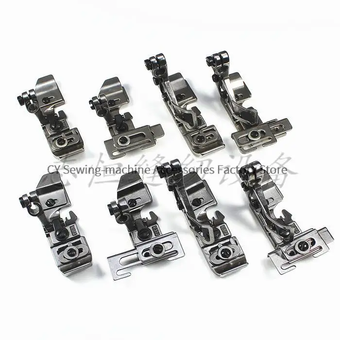 Elastic Presser Install Lace Presser Foot P101 P103 Rubber Feet for Siruba 747 700 800 988 3-Threads 4-Threads Hemming Overlock