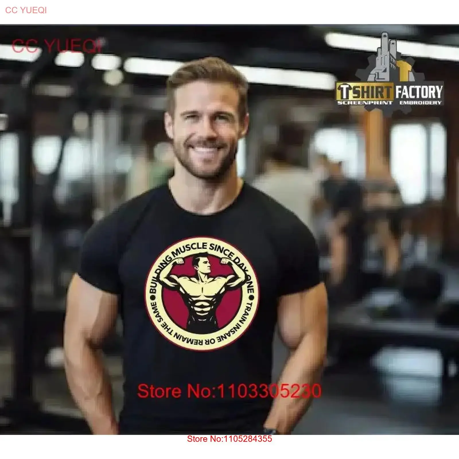 Training hard since day one Gym T Shirt Funny Lover Lifting Workout Fitness vintage Washed designer clothes graphic homme