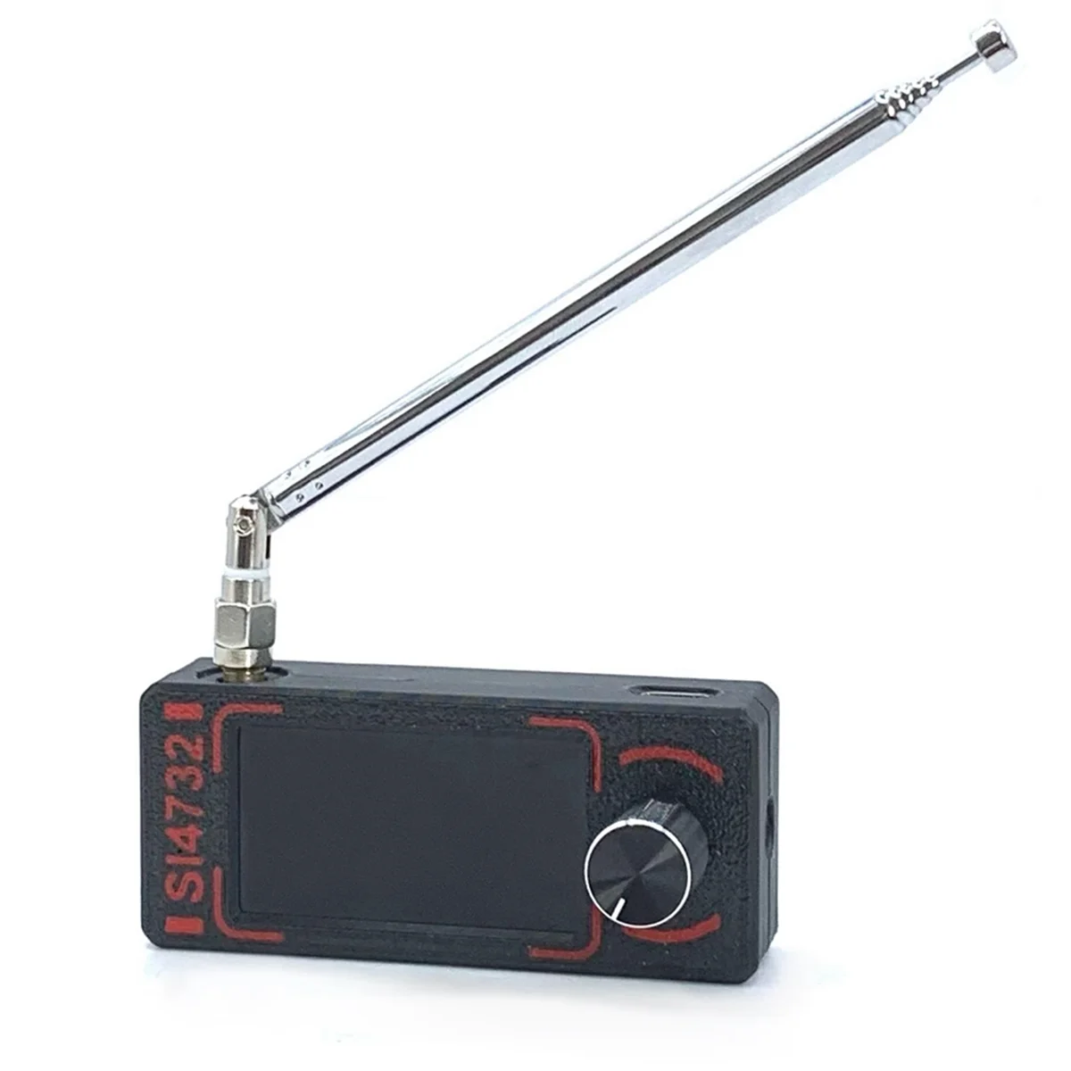 

ABNJ Upgrade 0.5-108 MHz Mini SI4732 Full-Band Radio Receiver Supports FM AM and SSB Built-in Headphone Amplifier