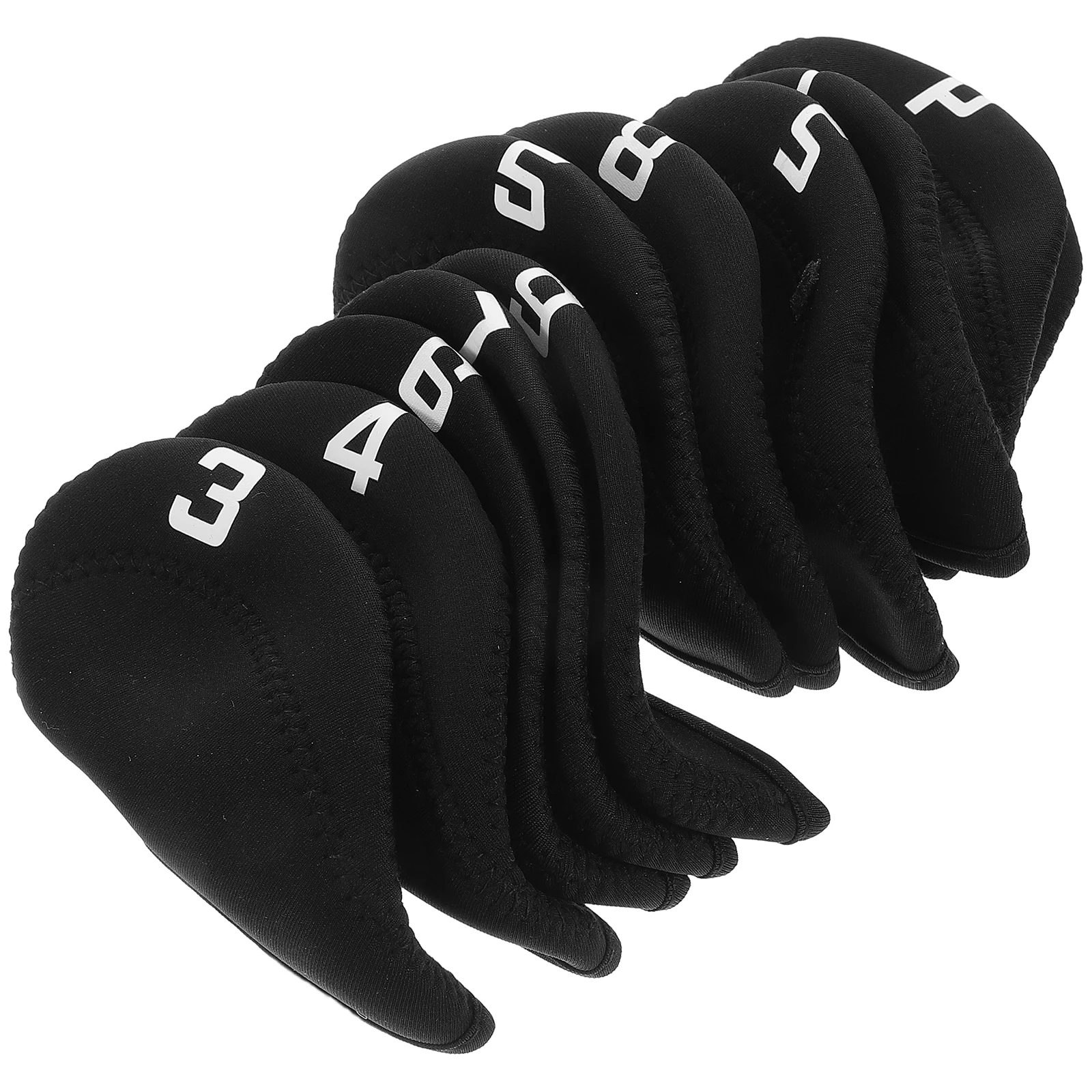 

11Pcs Golf Head Covers for Men Neoprene Club Shaft Putter Driver Cover Professional Protective Golf Gear Cover
