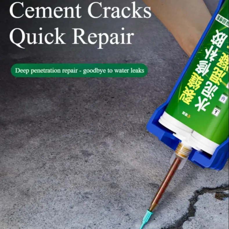 عامل إصلاح صدع الخرسانة من راتنجات الايبوكسي مكون من مكونين، طلاء مقاوم للماء لترقيع الأرض المتشققة #1