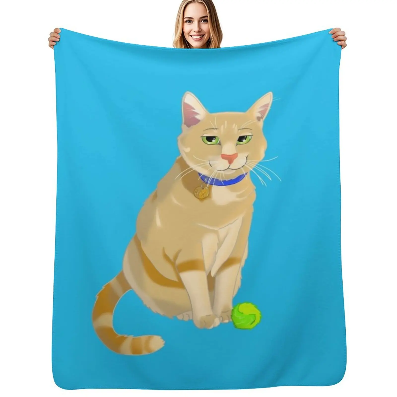Rex Throw Blanket All Season Lightweight Soft Blanket for Bed