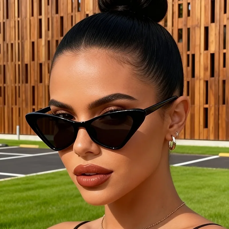 1Pc Unisex Retro UV400 Street Style Glasses, for Daily Wear & Outdoor Activities