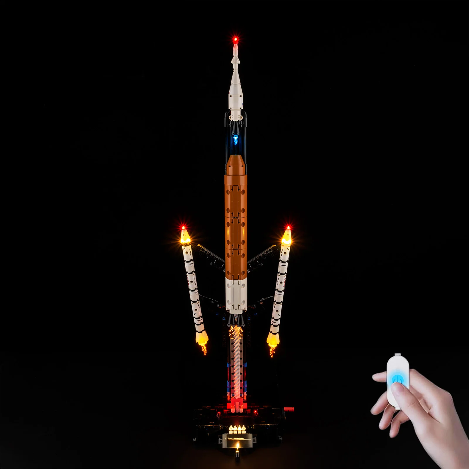 Kit luce a led per Nasa Artemis Sistema di lancio spaziale Rocket 42221 Modello Giocattoli fai da te Set Blocchi di costruzione non inclusi