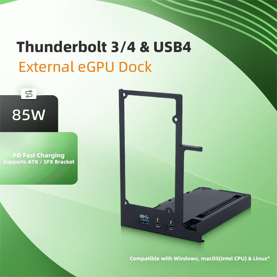 Thunderbolt 4 External Gpu Enclosure - Внешний док-станция для GPU Thunderbolt 3/4