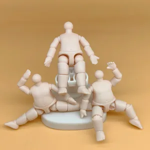 Boneka Figur Tinggi 6.3 cm Baru Beberapa Sendi Boneka Tubuh Otot PVC Boneka Anime Tahan Lama Bagian Tubuh Mini untuk Boneka Disesuaikan 12 boneka dokter penjualan terbaik - №