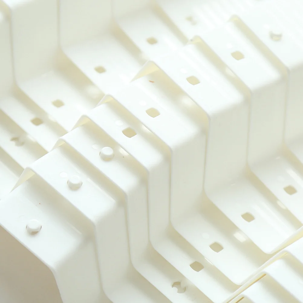 

4Sets Honeycomb Plastic Drawer Organizer Adjustable Grid Divider for Underwear Socks Makeup Storage Partition