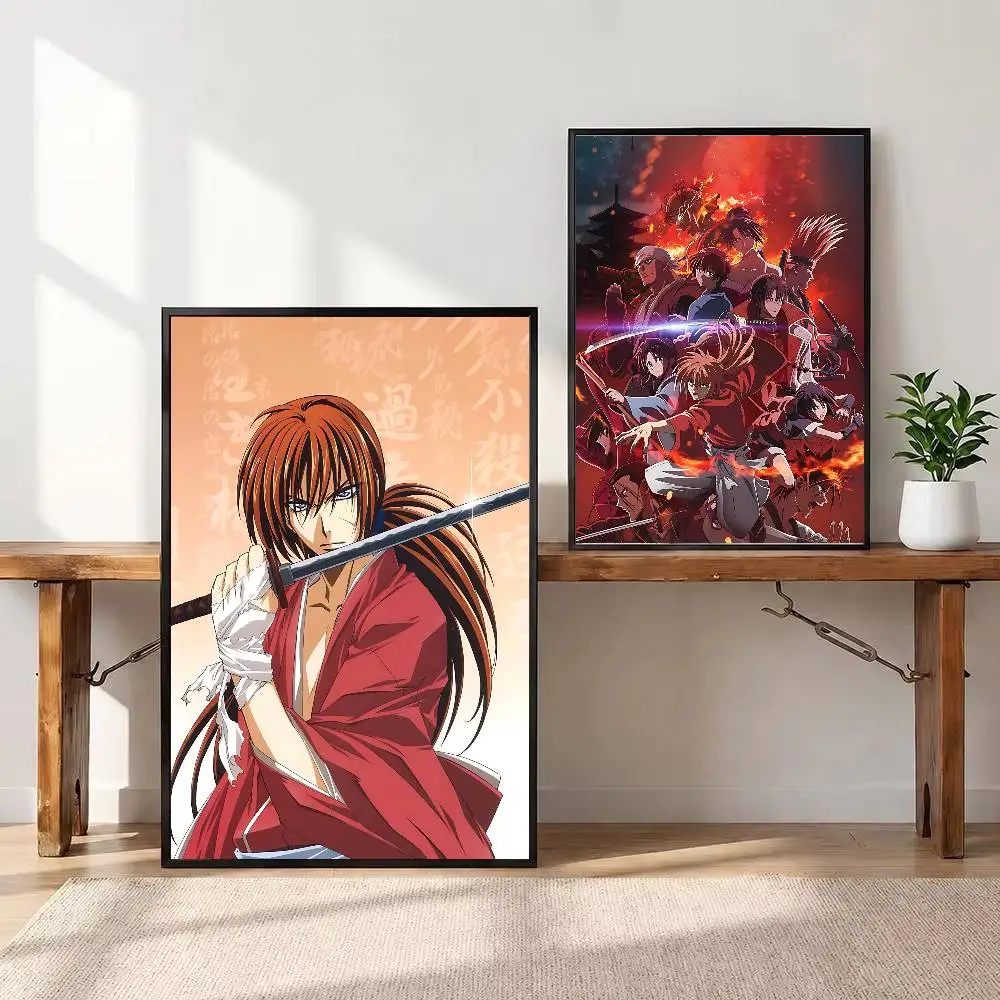 FOR Rurouni Kenshin Poster Classic poster and wall art prints are suitable for living bedroom and home