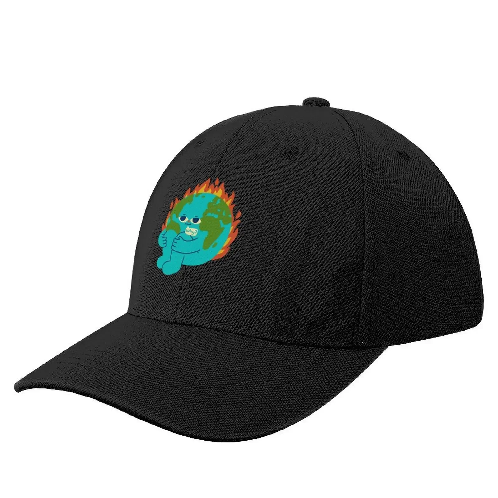 The Earth is Concerned Baseball Cap derby hat Thermal Visor Women's Beach Outlet 2025 Men's