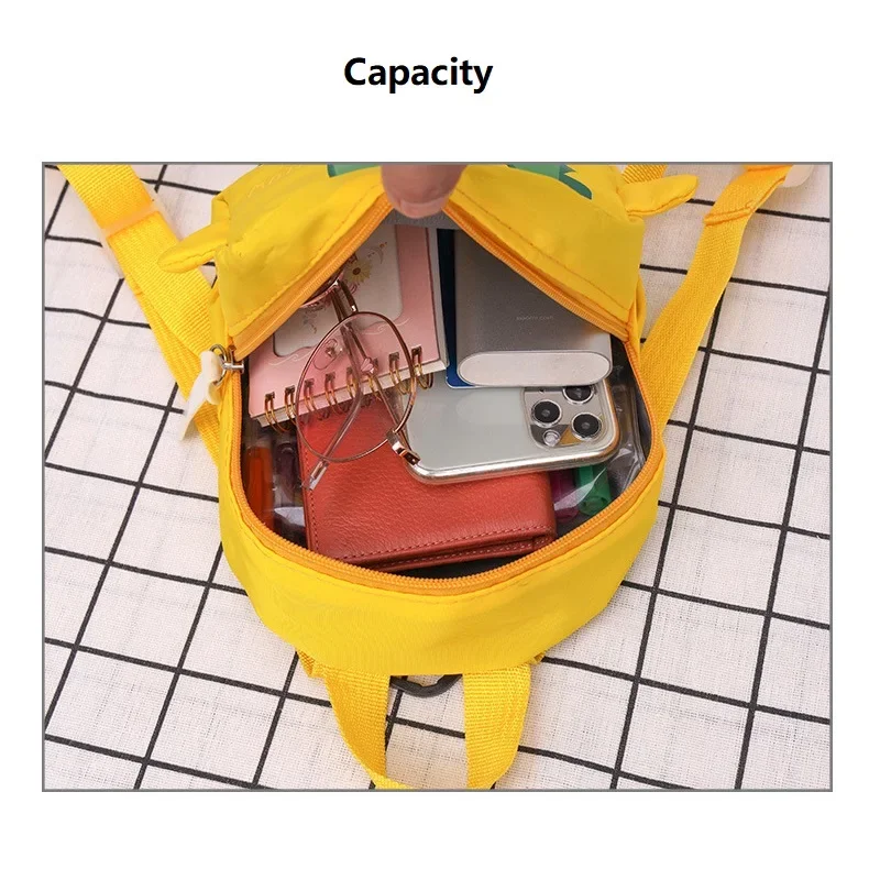 子供のための素敵な漫画の恐竜の紛失防止バックパック、ランドセル、子供、幼稚園、男の子、女の子のためのランドセル