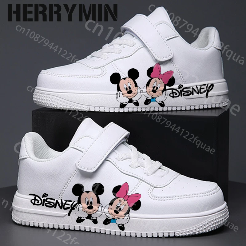 Zapatillas de deporte micky minnie mouse para niños y niñas, zapatos informales para correr, deportes de moda, regalo para niñas de 7 y 18 años