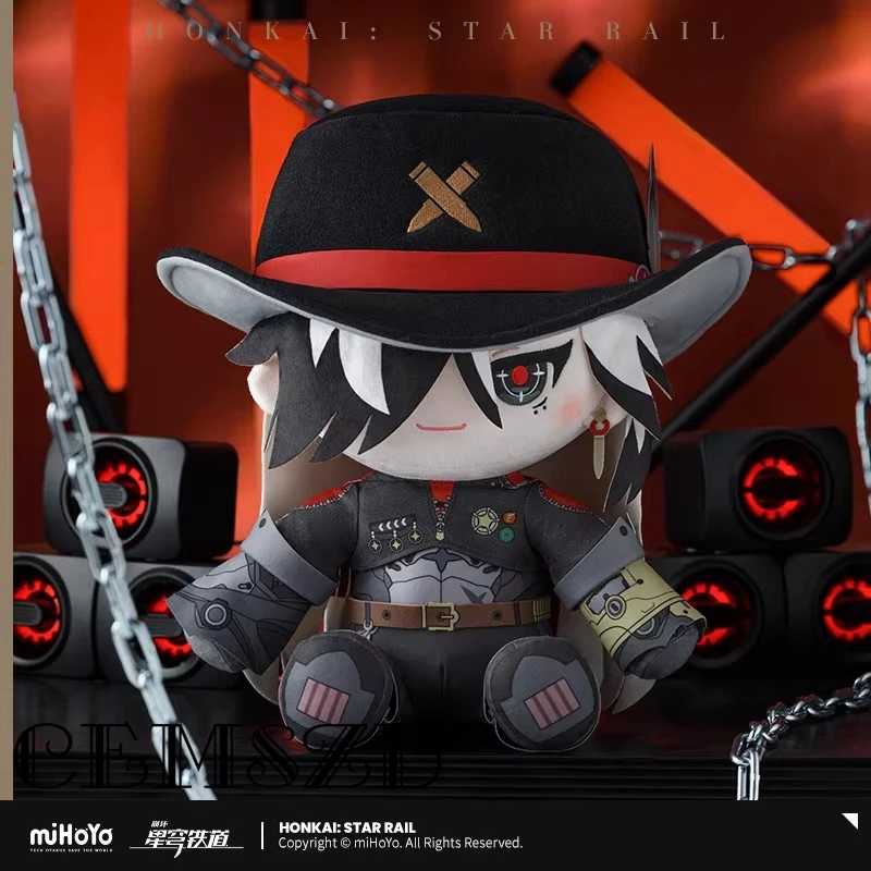

[Genuine] miHoYo Game Honkai Star Rail Boothill Cosplay 30CM Sofa Decorations Anime Cartoon Accessories Props Halloween Gifts