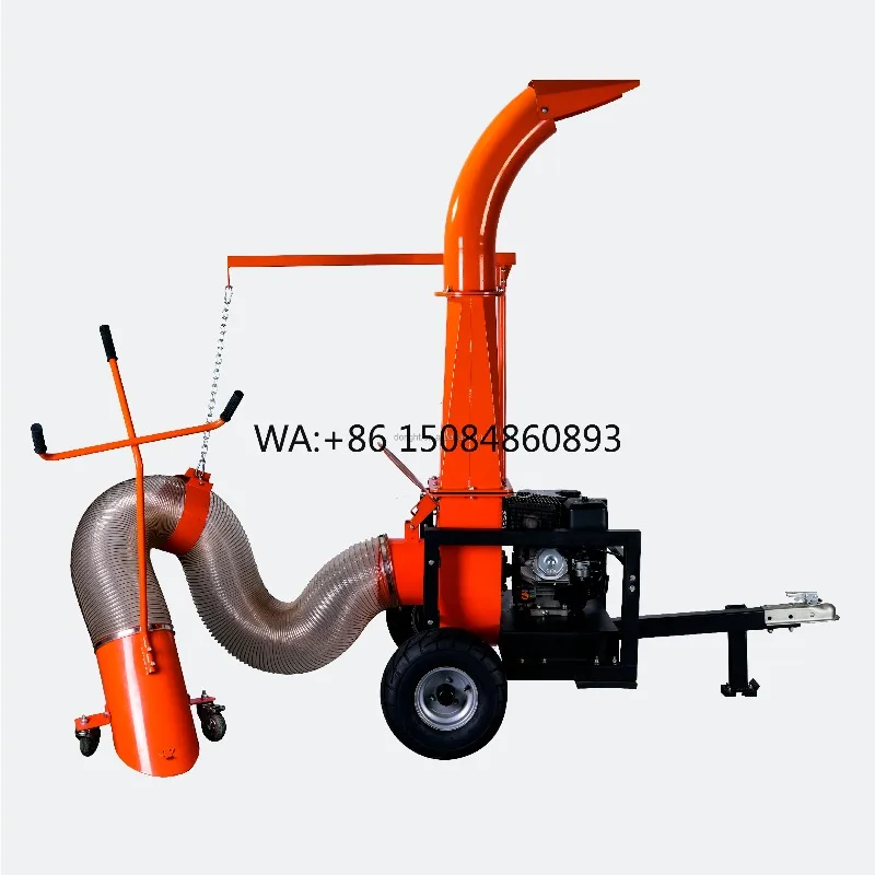 Commercial 4-Stroke Powered Leaf Blower, High Efficiency Vacuum Equipment for Leaf Wood Sawdust and Outdoor Debris Strong