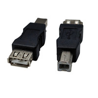 USB 2.0 Type A Female to B Male Adapt USB Printer Scanner Adapter data sync Coupler Converter Connector