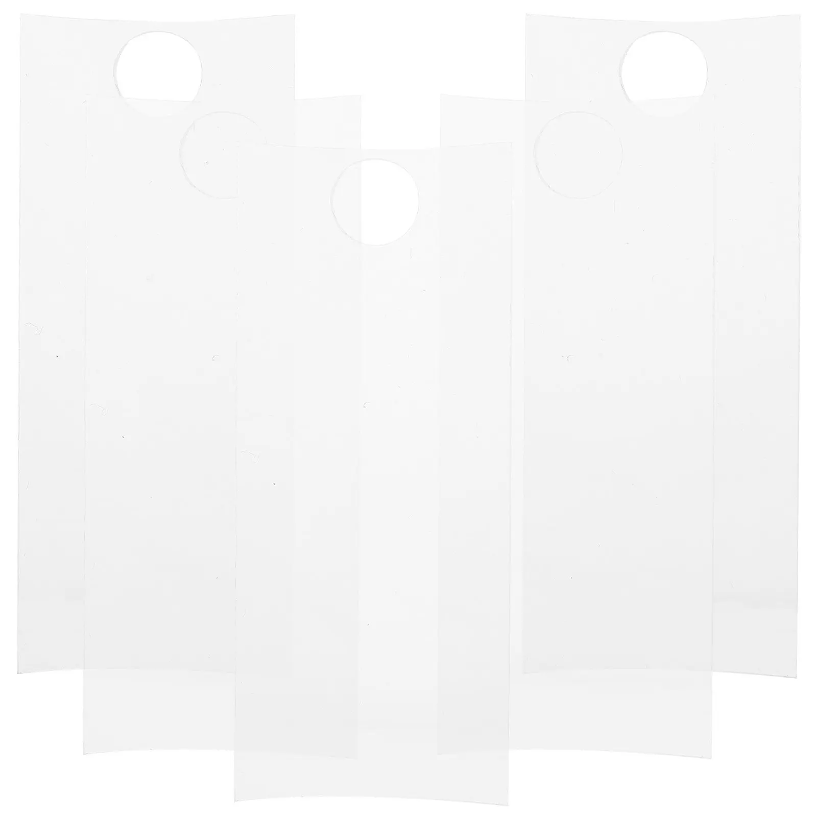 5Pcs Tumbler Name Tags Sublimation Acrylic Blank Name Plates DIY Convenient Customizable Cup Labels for School Office Coffee