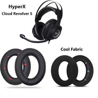 Ear Pads For HP(Kingstone) HyperX Cloud Revolver S Gaming Headphones Replacement Earmuffs Ear pillow Ear covers cool fabric