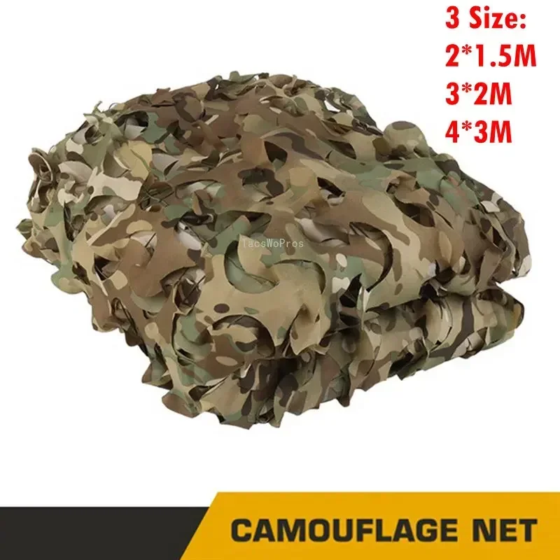Camouflage Net Outdoor Hunting Wargame Tactical Blind Camo Nets Anti Ultraviolet Detection Cover Garden Sun Shelter Militares