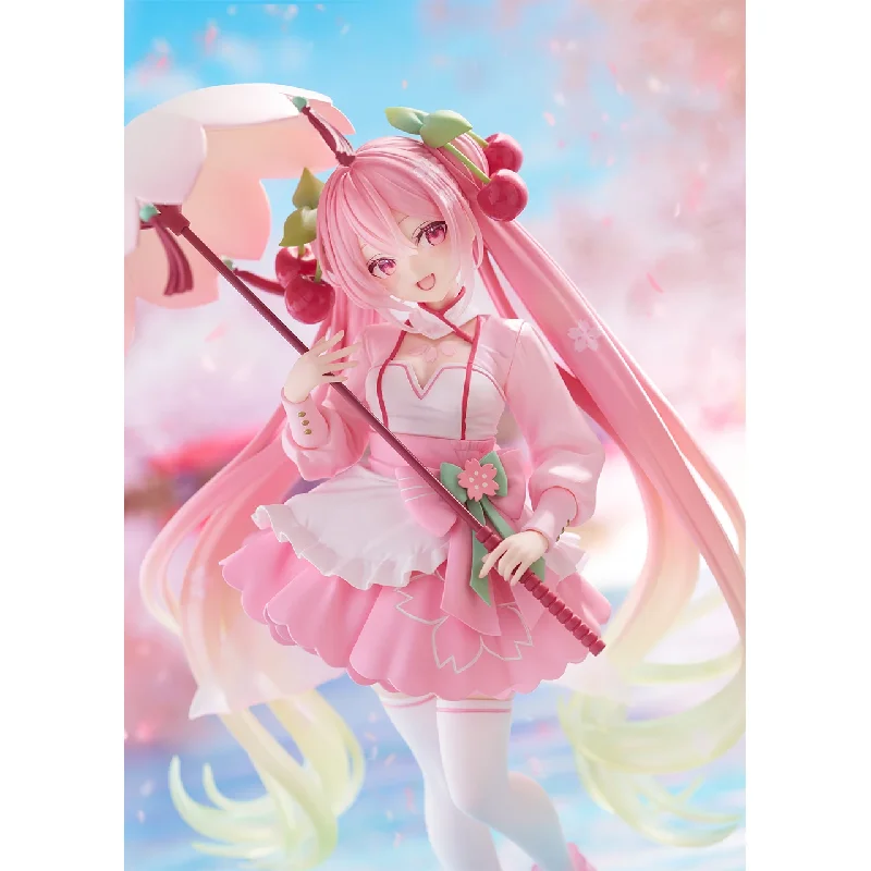 タイトーアンプ-vocaloid-初音ミク-サクラチェリー-pvc-フィギュア-アニメ-コレクタブルフィギュア-デスクトップ装飾-大人ファン向け
