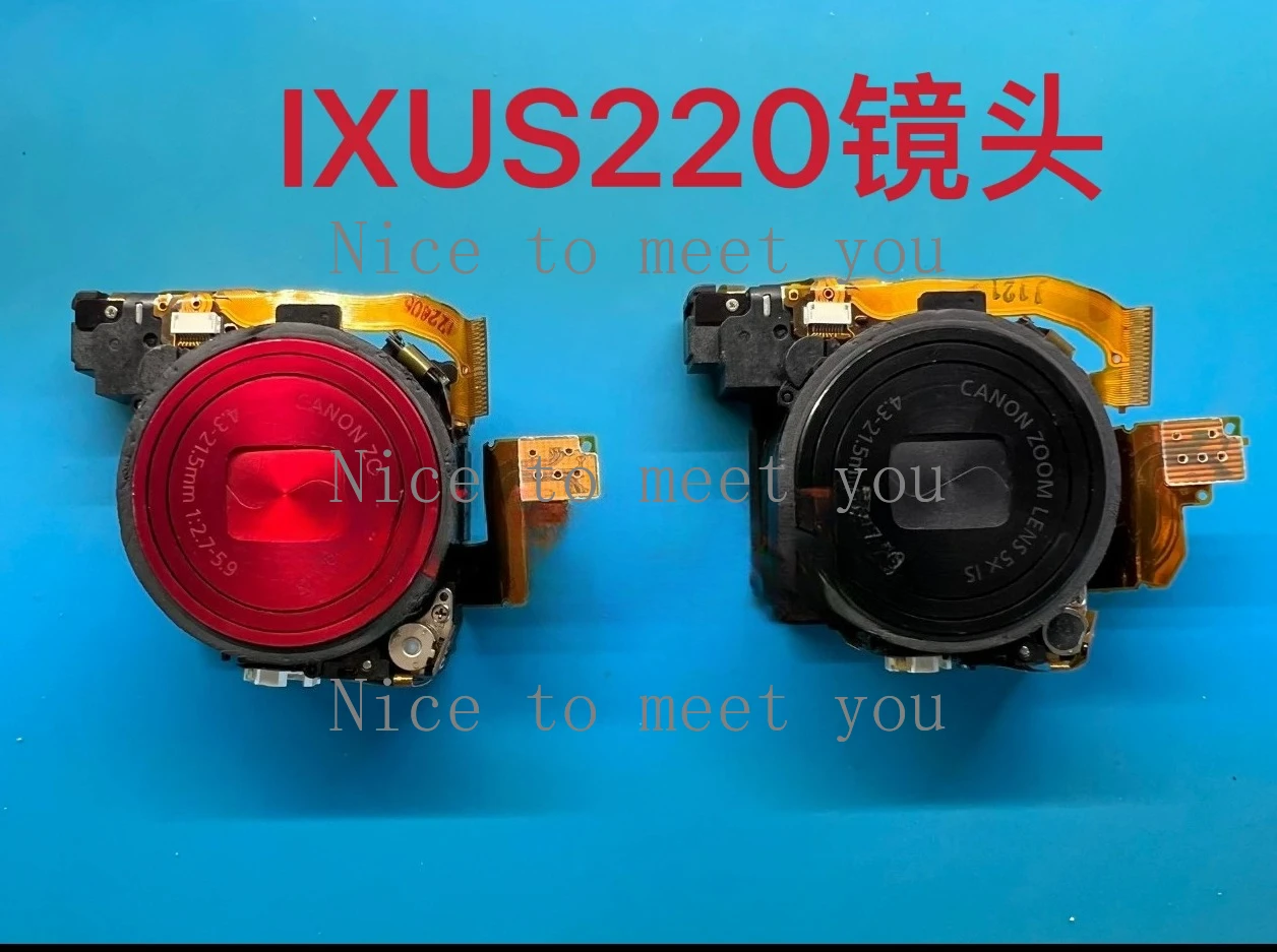 for-canon-ixus220-elph300-hs-pc1591-camera-ccd-lens-black-and-red