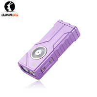 Lumintop F02 mini LED flashlight combo with UV flashlight 2pcs 10330 battery built-in USB TYPE C rechargeable colorful flashligh