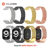 Strap for Redmi Watch 5 4 for Xiaomi Redmi Watch 4 5 Watchband Metal Wristband for Mi Band 9 Pro 8 Pro Global Version WristStrap