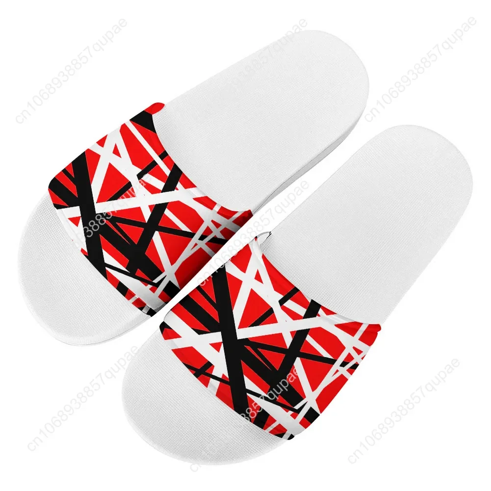Van Evh 5150 zapatillas Halen a rayas, zapatos de agua para el hogar, hombres, mujeres, adolescentes, sandalias de playa para piscina, zapatillas de verano de moda hechas a medida