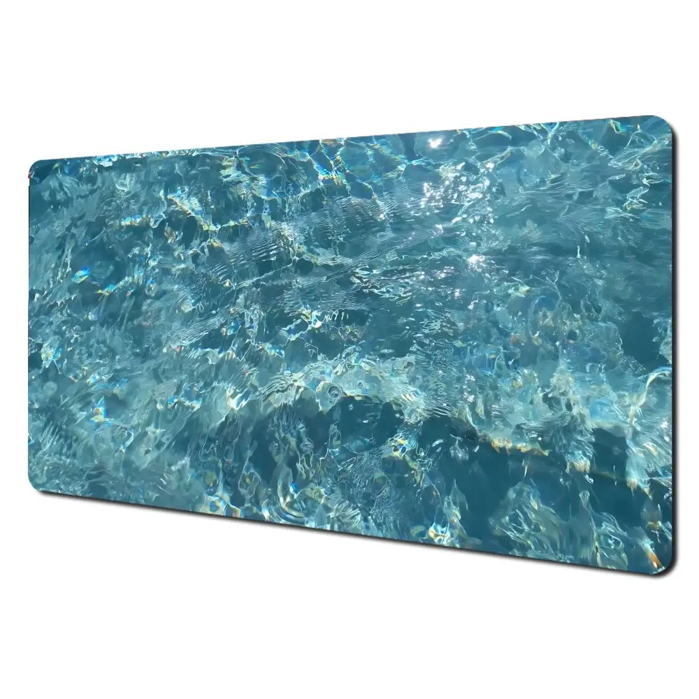 

Water ripples art Mouse Table Cushion Pad Office Accessories Large Gaming Non-slip Computer Laptop Tablet Mat Mini PC Playmat