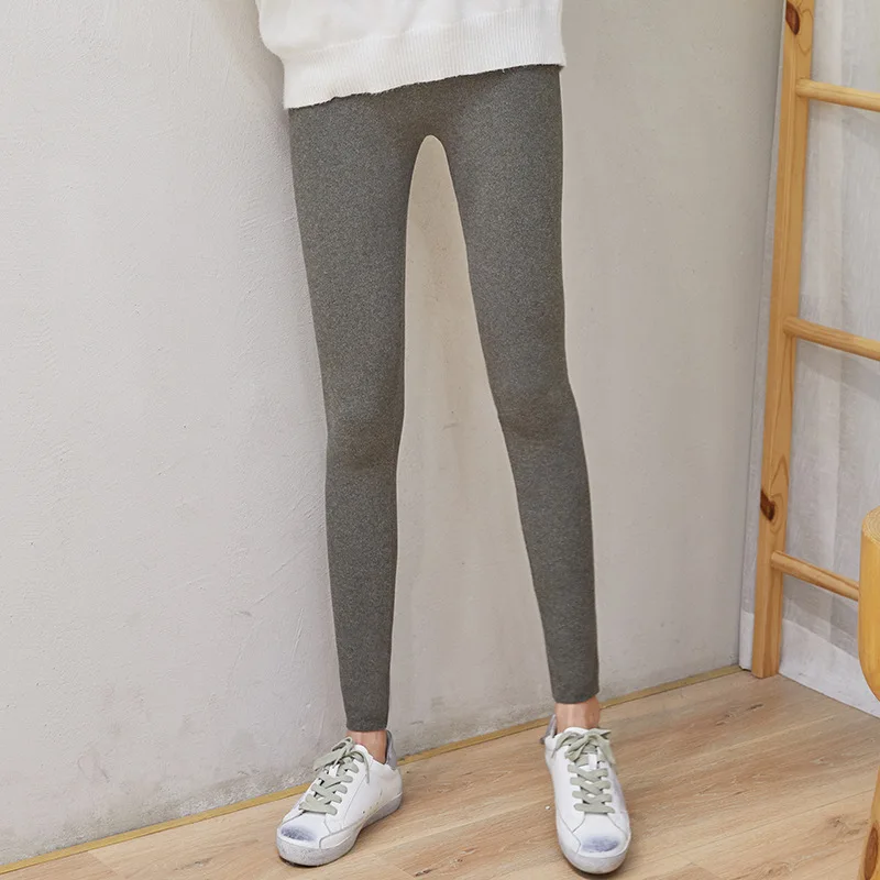 Super Warm High Waist Stretch Thickening Leggings Casual Pants fashion Autumn and Winter Trousers For Women Warm Pencil