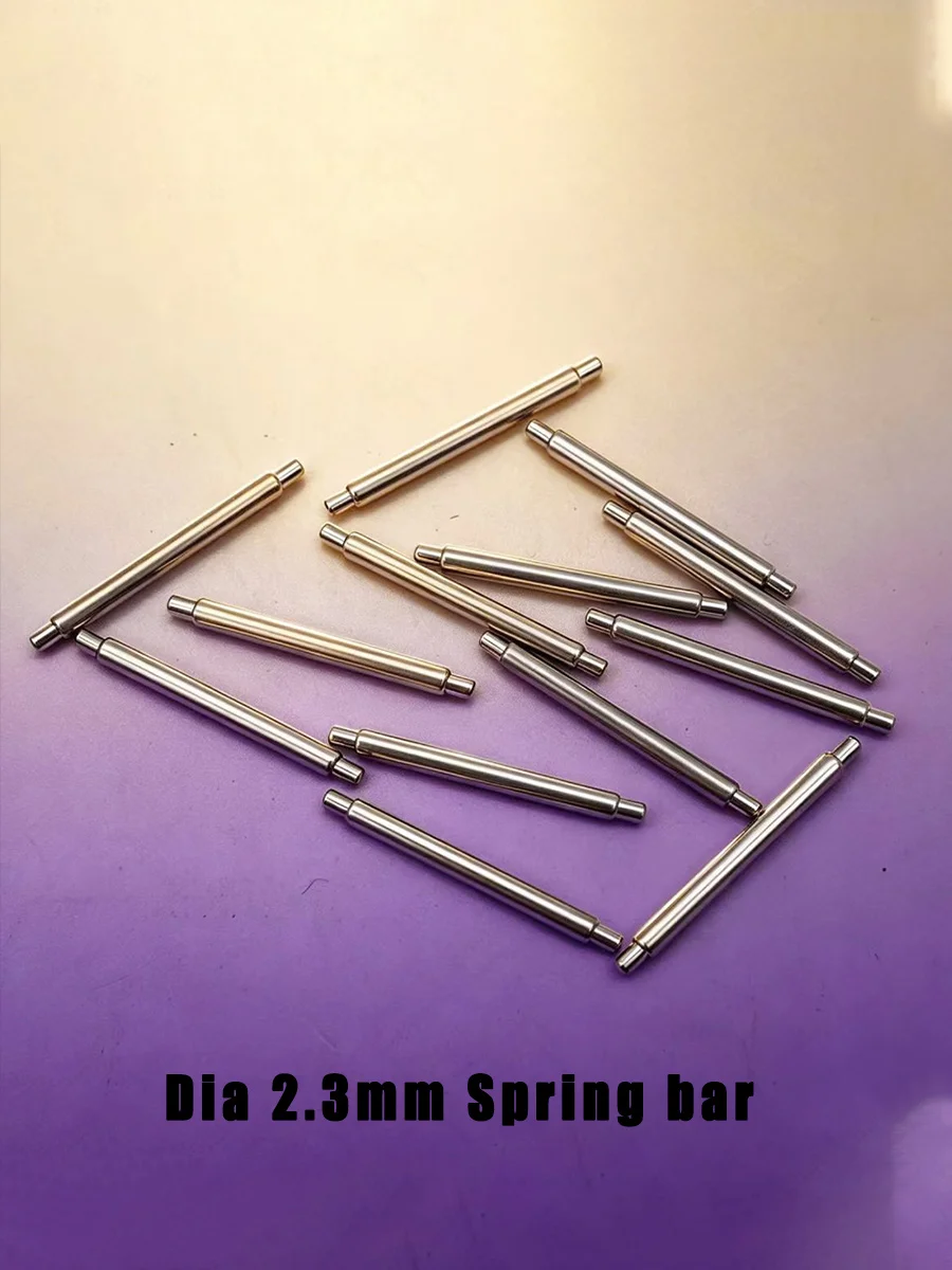 4/10/20Pcs Dia 2.3mm Spring Bar Fits for Garmin Watch Bracelets Repair 20mm 22mm 26mm Strap Link Pins