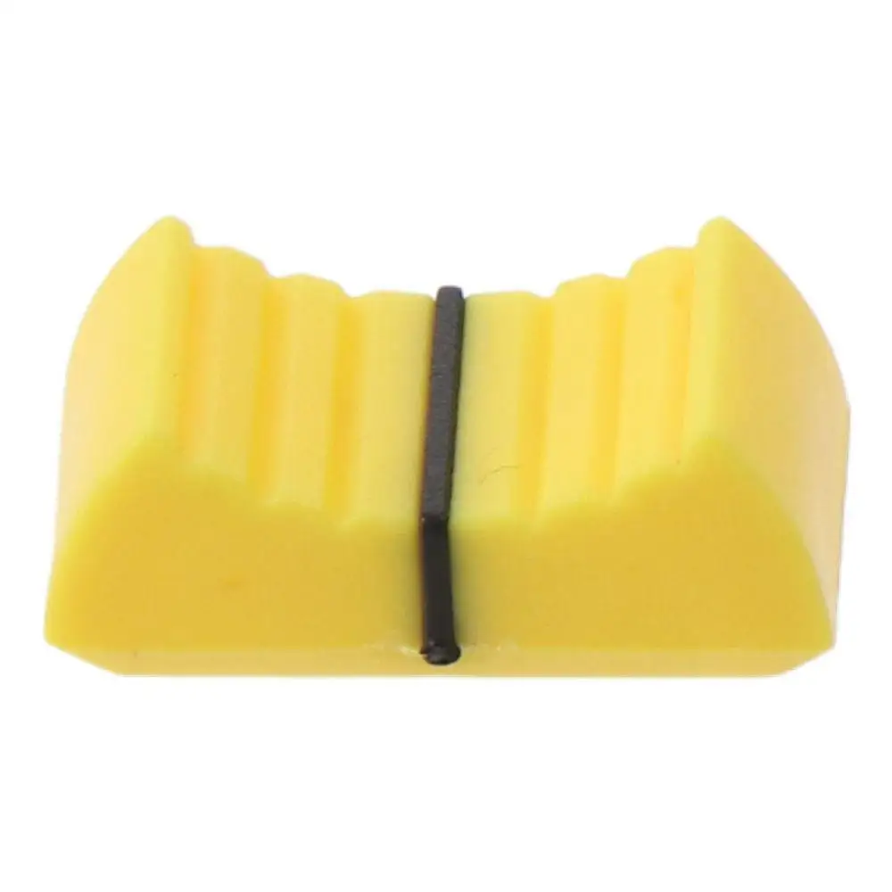 Durable Straight Slide Potentiometer Flat push Knob Flat Push Knob Insert Shaft Multiple Colors Rotary Knob
