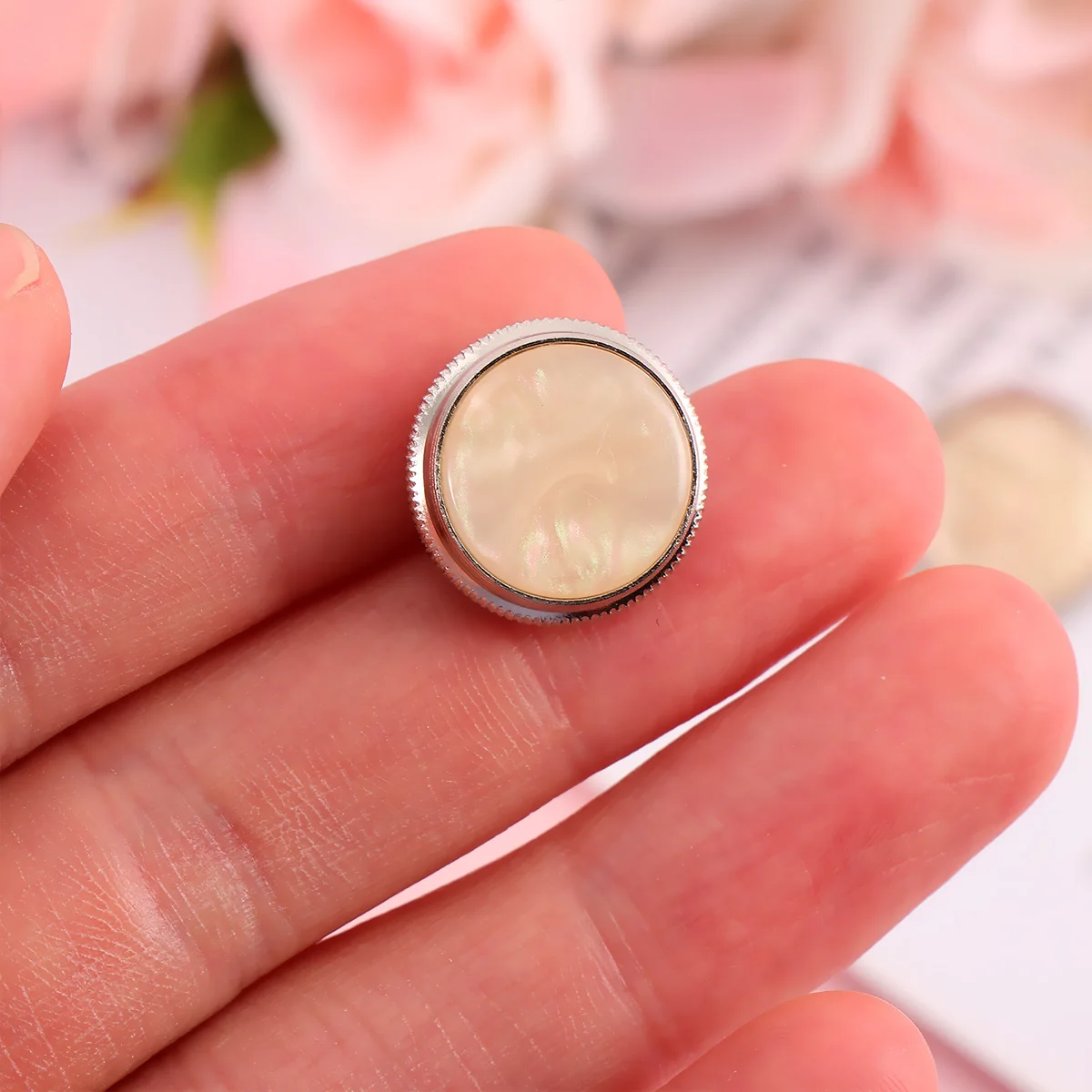 

3pcs Musical Instrument Buckle Copper Trumpet Button Durable Replacement Repair Tool Suitable for Horn Piston Trombone