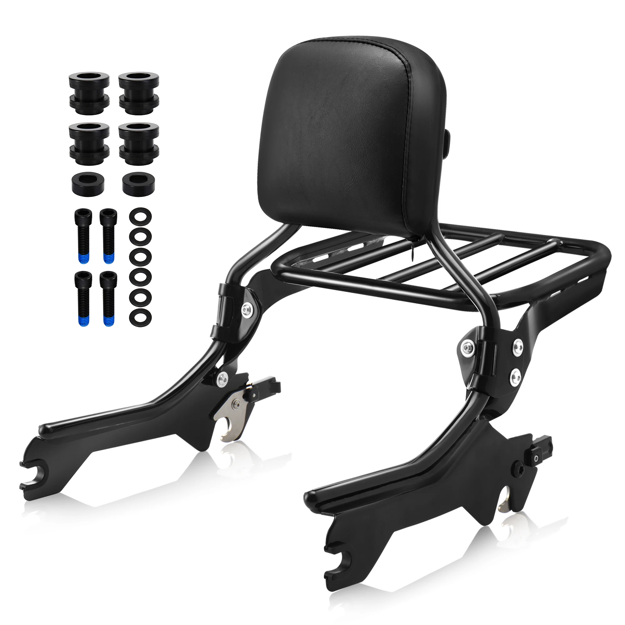 

Holdfast Sissy Bar Luggage Rack with Docking Hardware for Harley Softail 2018-Up Fat Boy FLFB FLFBS Breakout FXBR RXBRS
