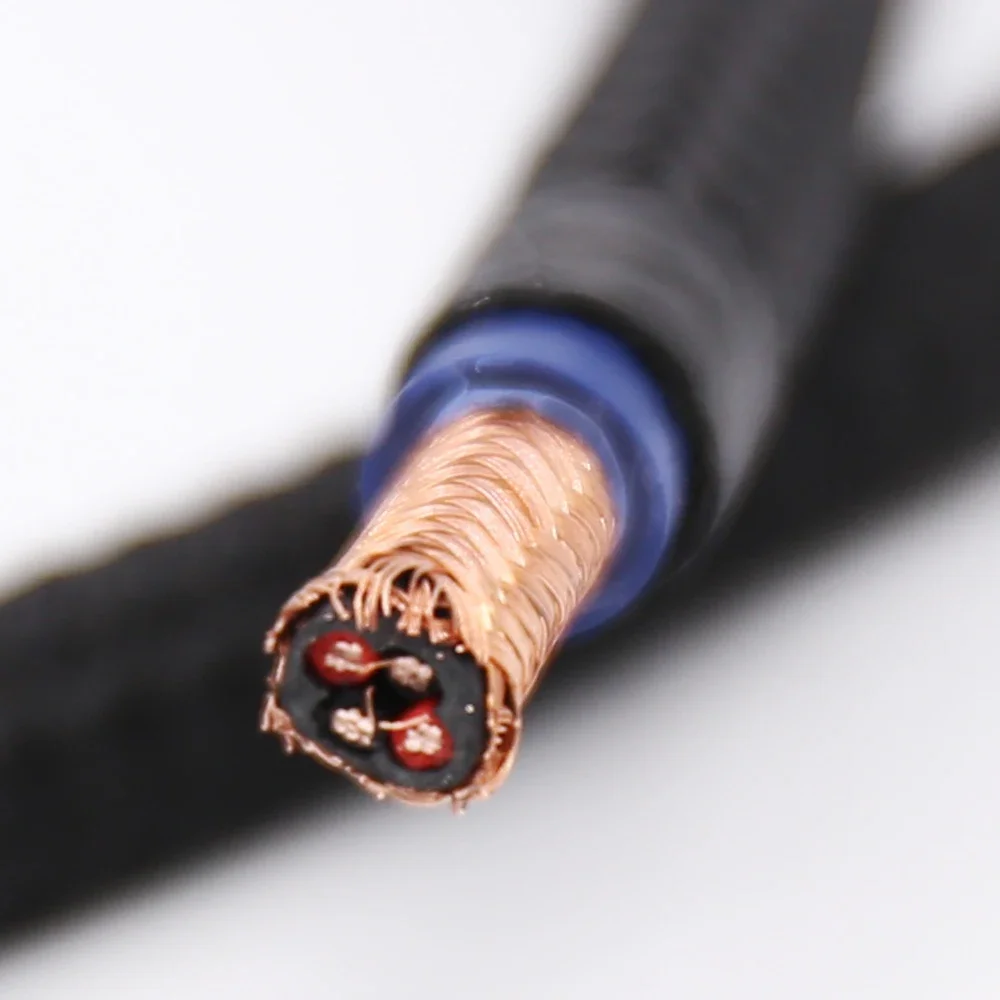 Nuevo Cable de interconexión Viborg VA801 Multplex 5N OFC cable de Audio de aislamiento