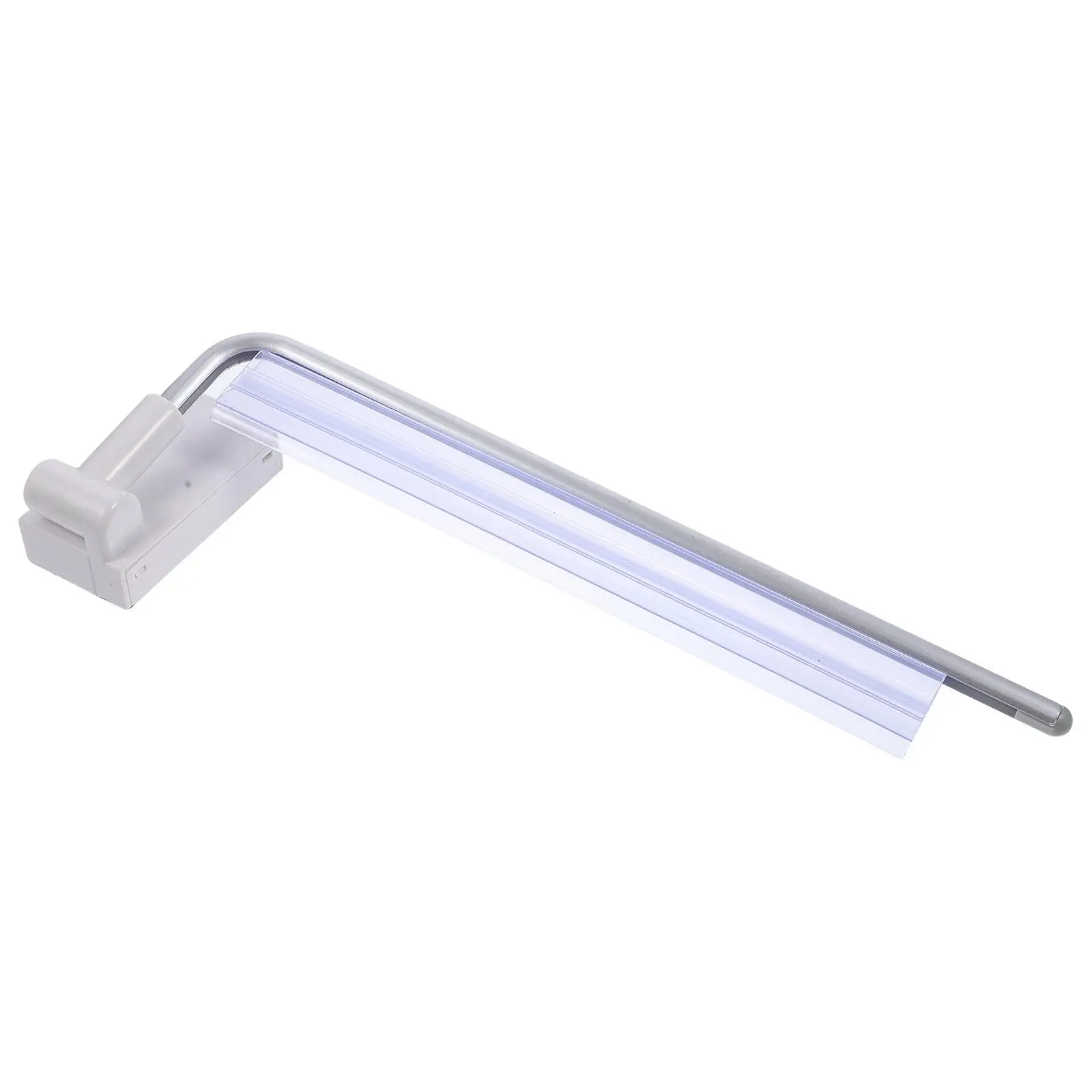 磁気サインホルダー 8.16 インチ幅透明アクリルストリップ白ポスタースタンドディスプレイフレーム棚ブラケットモール用