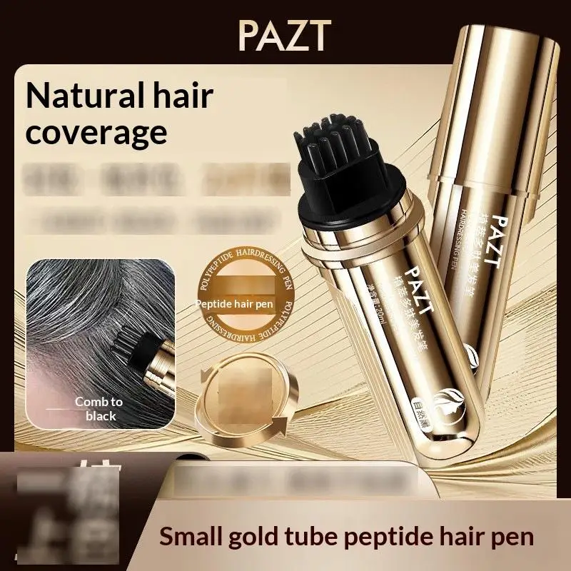 New New Quick Hair Styling Pen  Emergency Touch-up And Coverage One-time Hair Dyeing Natural Color